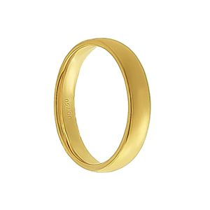 Aliança Individual Clássica 2mm Ouro 18k 750 Peso Médio 1,3g -  AAL1