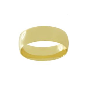 Aliança Individual Clássica 7mm Ouro 18k 750 Peso Médio 11g - AAL20