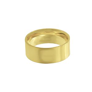 Aliança Individual Reta 7mm Ouro 18k 750 Peso Médio 9g - AR14