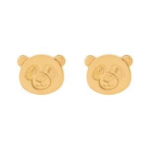 Brinco Panda Ouro 18k 750