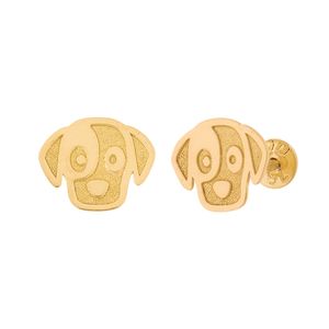 Brinco Totó Ouro 18k 750