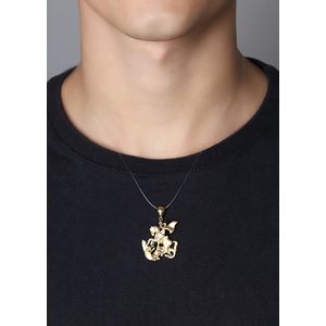Pingente Ouro 18k 750 São Jorge