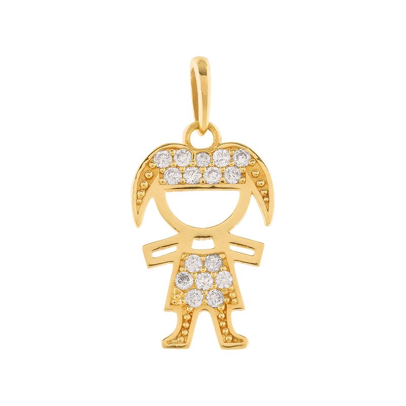 pingente-menina-chiquinha-com-diamante-ouro-18k-750