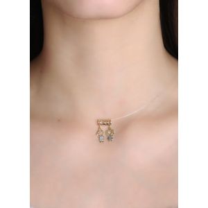 Pingente Canga Love Casal Bicolor Ouro 18k 750