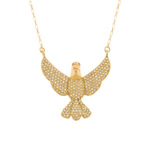 Gargantilha Espírito Santo com Diamantes Ouro 18k 750
