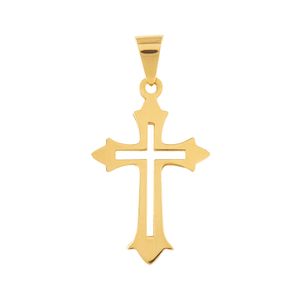 Pingente Cruz Vazada Ouro 18k 750