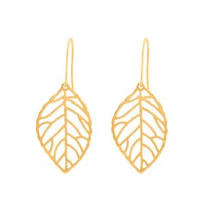 Brinco Folhas Ouro 18k 750