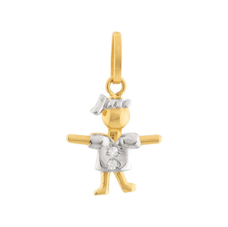 pingente-menina-2-diamantes-ouro-18k-750