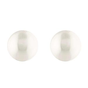 Brinco Pérola 12mm Ouro 18k 750