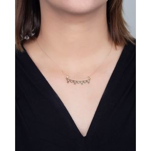 Pingente Canga Corações Quatro Lugares Ouro 18k 750