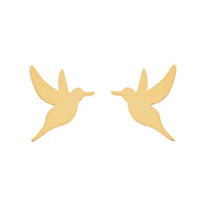 Brinco Beija-Flor Ouro 18k 750