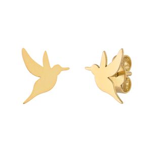 Brinco Beija-Flor Ouro 18k 750