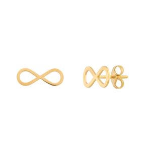 Brinco Infinito Vazado Ouro 18k 750