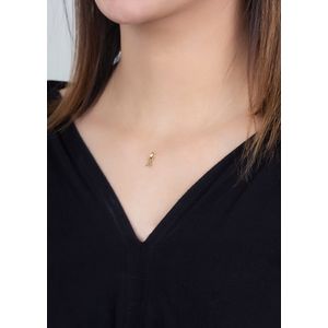 Pingente Letra A Ouro 18k 750