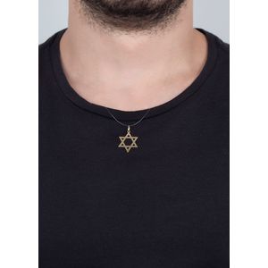 Pingente Estrela de Davi Ouro 18k 750
