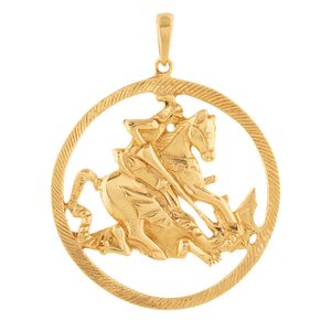 Pingente São Jorge Ouro 18k 750