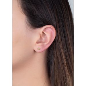 Brinco Chuveiro com Diamantes Ouro 18k 750