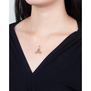 Pingente Ciclista Ouro 18k 750