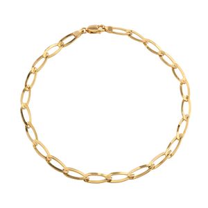 Pulseira Elos Iguais Ouro 18k 750