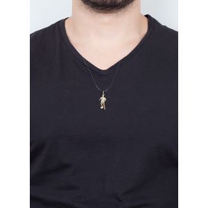 Pingente Jogador de Futebol Ouro 18k 750