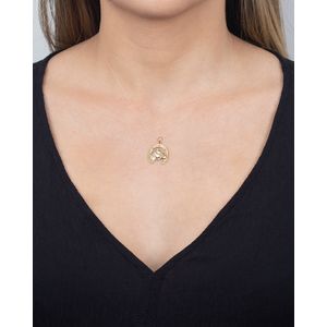 Pingente Ferradura Cavalo Ouro 18k 750