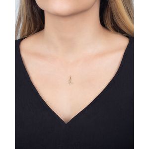 Pingente Vazado Borboletinha Ouro 18k 750