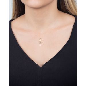 Pingente Menino Vazado Médio Ouro 18k 750