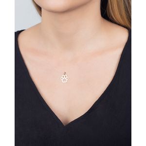 Pingente Pata de Cachorro Ouro 18k 750