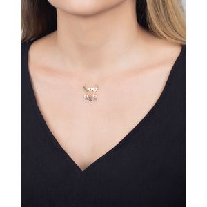 Pingente Canga Mãe e Filhos Ouro 18k 750