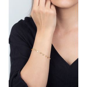 Pulseira Círculos Ouro 18k 750