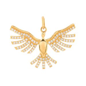 Pingente Espírito Santo com Diamantes Ouro 18k 750