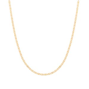 Corrente Piastrine 45cm Ouro 18k 750