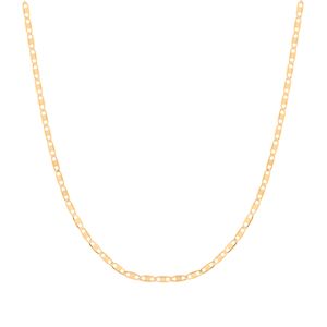 Corrente Piastrine 45cm Ouro 18k 750