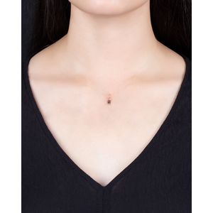 Pingente Menino Rubi Sintético Ouro 18k 750
