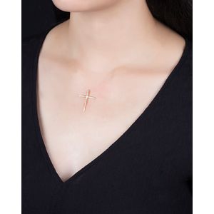 Pingente Cruz Ouro 18k 750