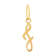 Pingente Letra J Ouro 18k 750