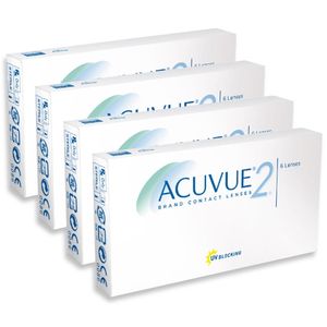Combo 4 Caixas de Lentes de Contato Acuvue 2