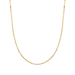Corrente Veneziana 40cm Ouro 18k 750