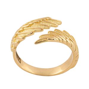 Anel Asas de Anjo Ouro 18k 750