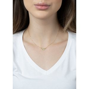 Gargantilha Espírito Santo Bicolor Ouro 18k 750