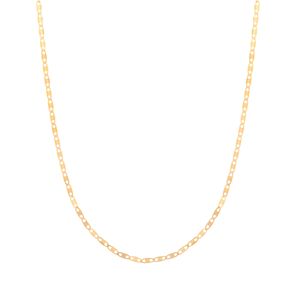 Corrente Piastrine 45cm Ouro 18k 750