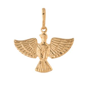 Pingente Espírito Santo Pequeno Ouro 18k 750