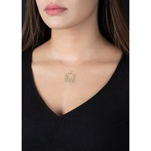 Pingente Mãe Pai e Dois Meninos Ouro 18k 750