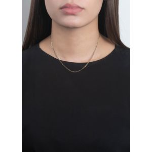 Corrente Piastrine 45cm Ouro 18k 750