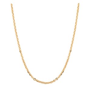 Corrente Bailarina 60cm Ouro 18k 750