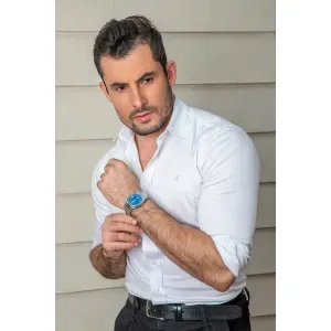 Relógio Bulova Masculino Super Seville Blue Dial 96B440